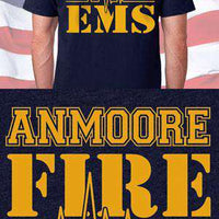 Anmoore Fire Department & EMS Back Design