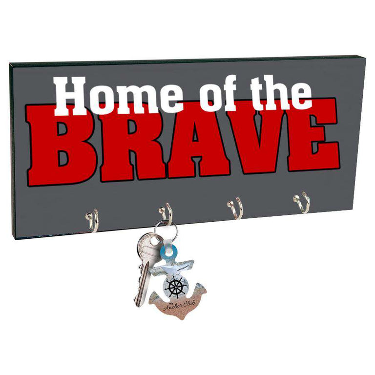 Sublimation Accessory Sublimatable Keyhanger with 4 Silver Hooks-UN4392-SUBFire Department Clothing