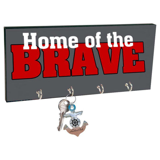 Sublimation Accessory Sublimatable Keyhanger with 4 Silver Hooks-UN4392-SUBFire Department Clothing