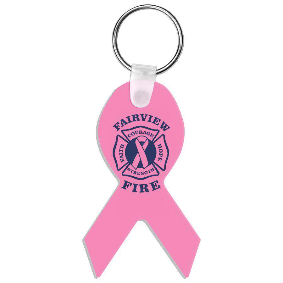 Pink Ribbon Keychain – Fire Department Clothing