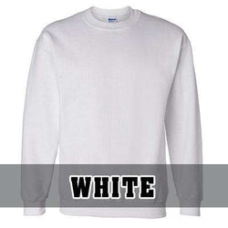 Customization Custom Printed Brick Maltese Pattern Crewneck Sweatshirt - Gildan G120 - DIGFire Department Clothing
