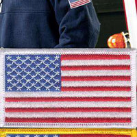 Left Sleeve American Flag Patch