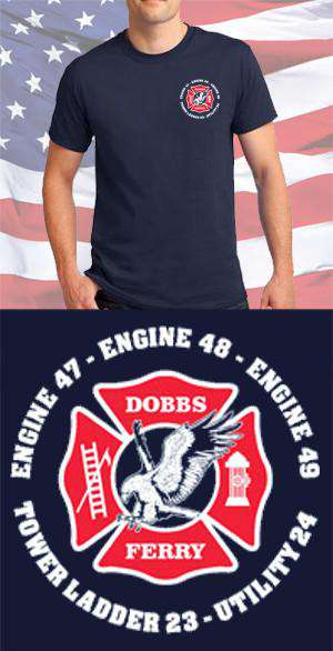 Screen Print Design Dobbs Ferry Fire Department Maltese CrossFire Department Clothing