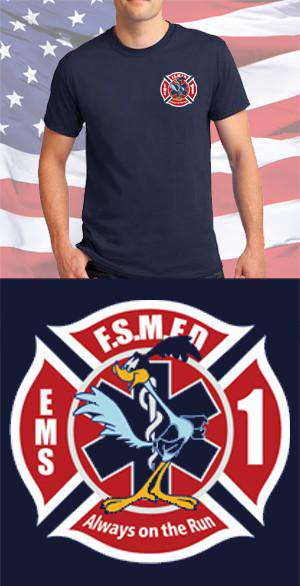Screen Print Design Franklin Square Fire Department Maltese CrossFire Department Clothing