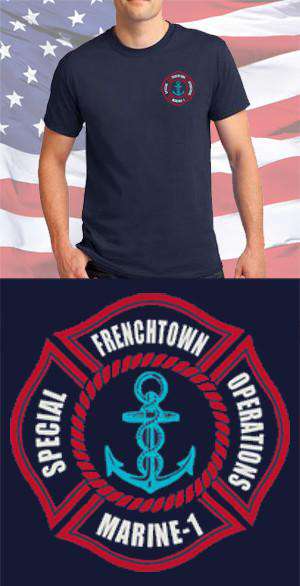 Screen Print Design Frenchtown Fire Department Special Operations Maltese CrossFire Department Clothing